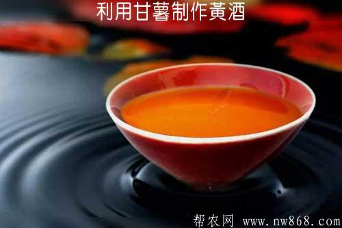 利用甘薯制作黄酒