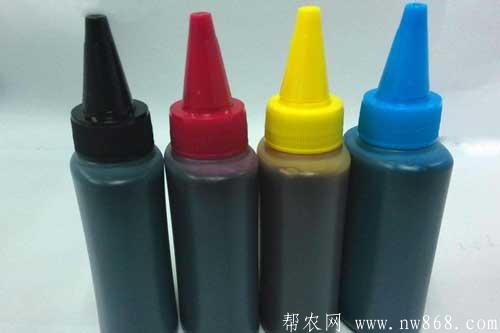 各种颜色打印墨水配方及制作方法