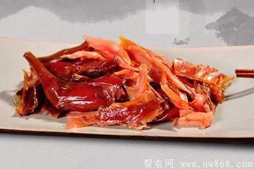 独特的民族兔肉制品——缠丝兔加工