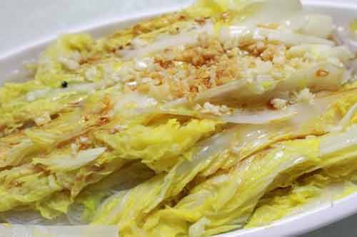 白菜蒜泥、咸辣白菜和风味白菜加工方法