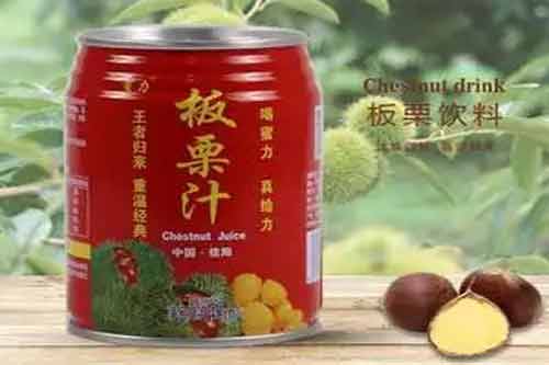 板栗果茶原料配比以及生产工艺流程